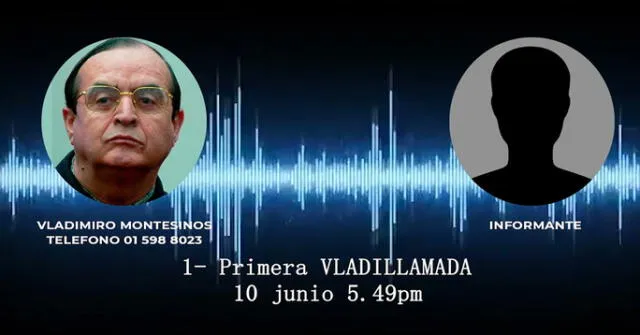Vladimiro Montesinos y sus audios ha causado revuelo en la política peruana.
