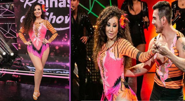 Janet Barboza se burló de sus detractores tras presentarse en Reinas del show.