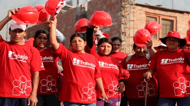 Programa Trabaja Perú del Ministerio de Trabajo y Promoción del Empleo (MTPE)