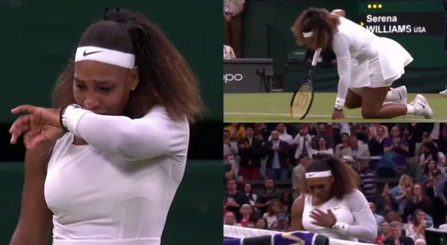 Imágenes del llanto de Serena Williams se hicieron viral en las redes sociales.