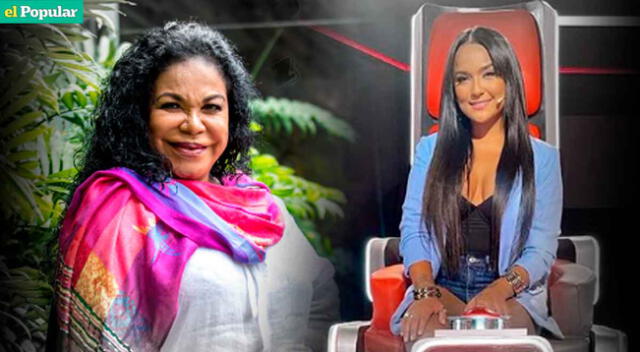 Eva Ayllón, además, revela que les exige a los chicos que integran su 'team' en La Voz.