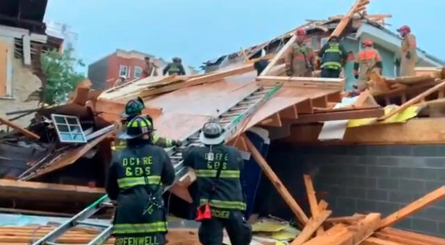 Se reportan varios heridos tras el colapso de un edificio en EE.UU.