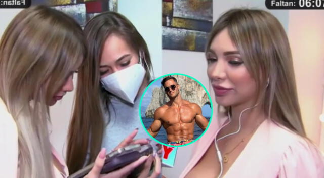 Paula Manzanal quedó sorprendida al ver que Jossmery Toledo tenía el nombre de Fabio Agostini guardado con corazoncitos.