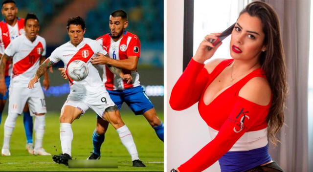 Larissa Riquelme celebra triunfo de Perú, pero lamenta derrota de Paraguay.