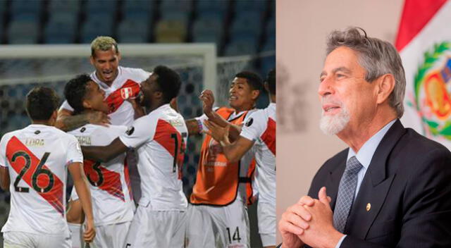 Francisco Sagasti felicita a la selección peruana