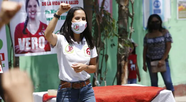 La electa congresista se refirió a la Nueva Constitución que promete Perú Libre.