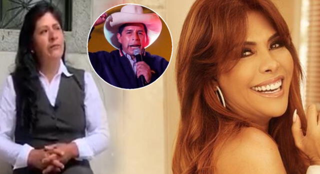 Magaly Medina revela que esposa de Pedro Castillo busca vestido para toma de mando