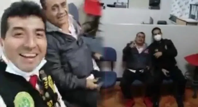 Tony Rosado arma 'concierto' en comisaría
