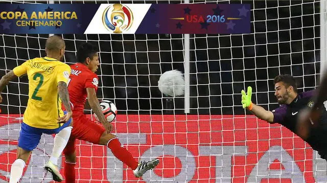 Este fue el gol polémico de Raúl Ruidiaz ante Brasil en la Copa Centenario.