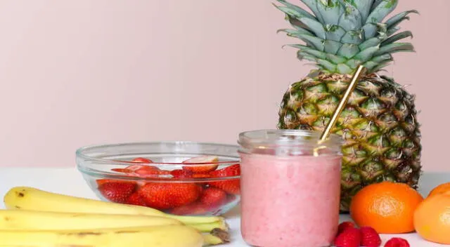 Batidos de frutas y verduras para adelgazar.