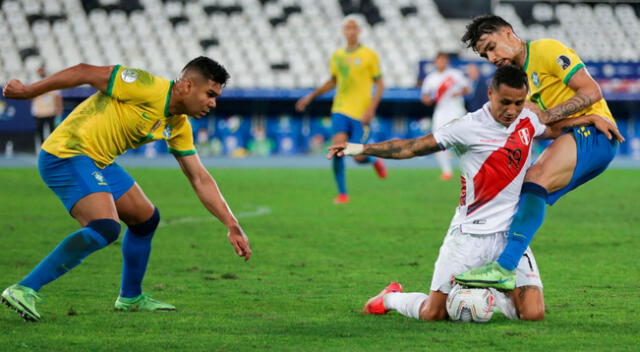Perú y Brasil jugaron por la semifinal de la Copa América 2021.
