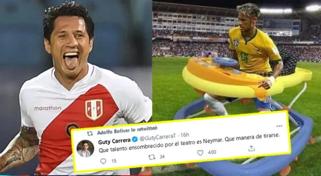 Personajes de la farándula comentan sobre el actuar de Neymar en el Perú vs Brasil.