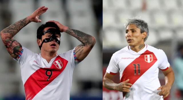 Gianluca Lapadula y Raúl Ruidíaz son los delanteros que han jugado en la selección peruana recientemente.