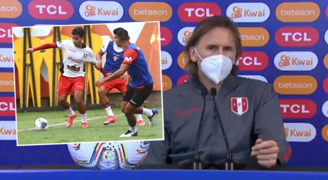 Ricardo Gareca analizó el trabajo de la selección peruana en la Copa América 2021.