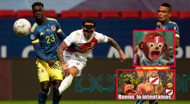 Diviértete de los mejores memes tras derrota de Perú frente a Colombia.