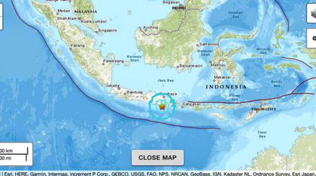 El fuerte sismo se produjo a 258 km al noreste de la ciudad de Manado, en el norte de Célebes.