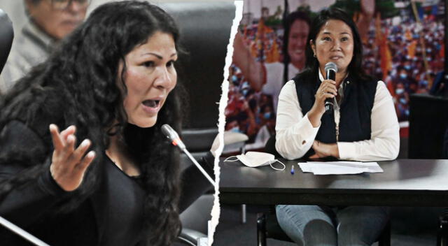 Yesenia Ponce criticó acciones de Keiko Fujimori
