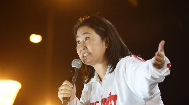 Keiko Fujimori aseguró que no aceptará los resultados de las elecciones presidenciales