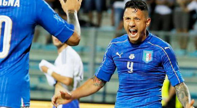 Italianos y peruanos celebraron la victoria del país que vio nacer a Gianluca Lapadula.