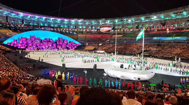 Inauguración de los Juegos Olímpicos Río 2016.