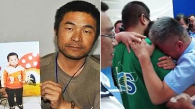 China: Padre de familia encuentra a su hijo secuestrado después de 24 años de incesante búsqueda