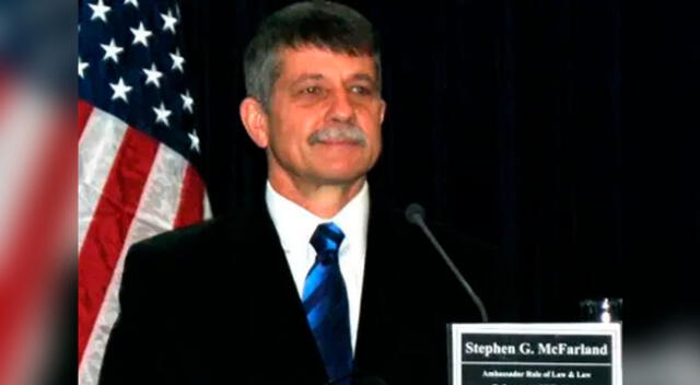 Stephen G. McFarland es un diplomático estadounidense y Embajador de Estados Unidos en Guatemala.