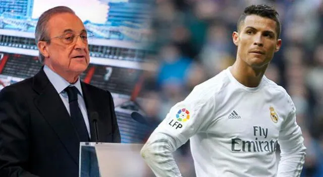 Cristiano Ronaldo recibió duro insulto de su expresidente Florentino Pérez.