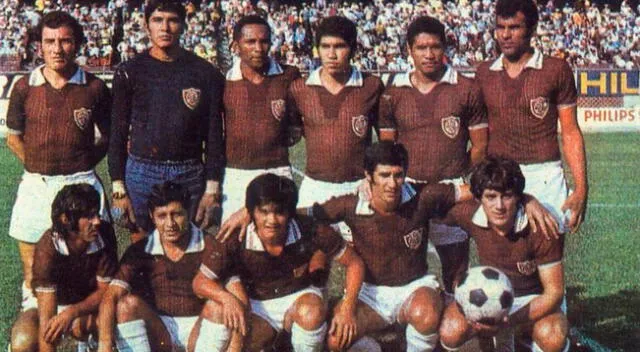 El Defensor Lima de  Breña en año 1972.