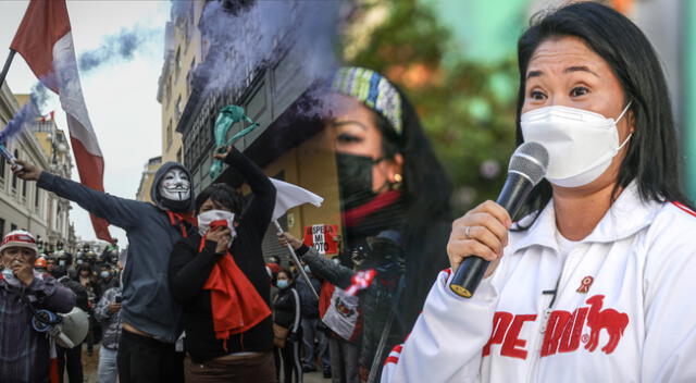 Integrantes de “La Resistencia” vienen causando miedo en las calles del Centro de Lima tras apoyar presunto fraude electoral.