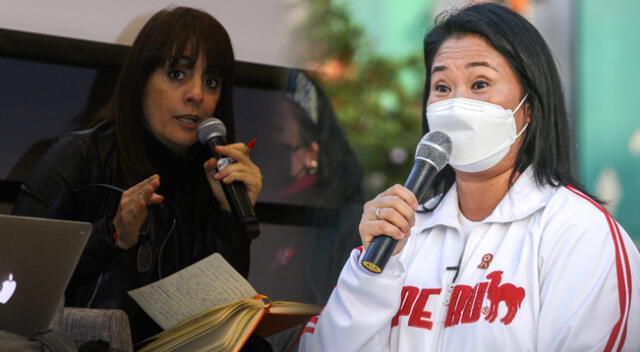 Patricia de Río cuestiona postura antidemocrática de Keiko Fujimori.