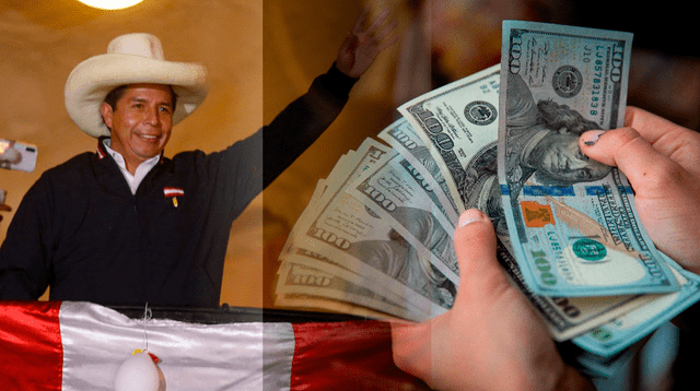 Precio del dólar a un día de la proclamación de Pedro Castillo como Presidente del Perú