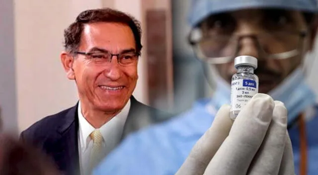 Martin Vizcarra es viral en Twitter por la llegada de la vacuna Sputnick.