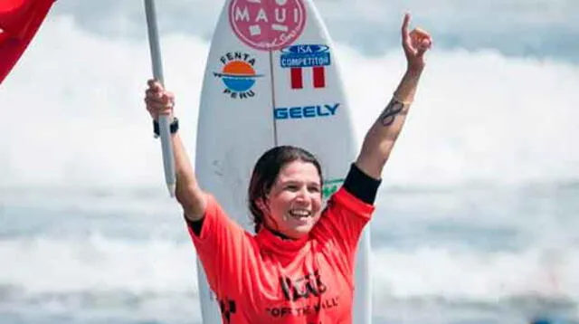 Sofía Mulanovich es una de las potencias del surf peruano que competirá en Tokio 2020.