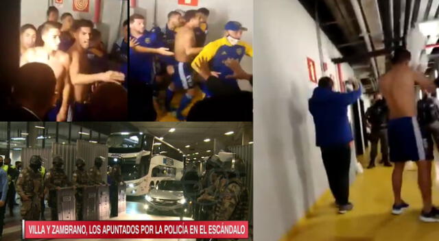 Boca Juniors quedó eliminado y jugadores se enfrentaron contra la Policía de Brasil.