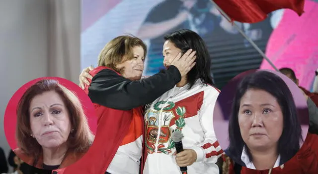 Lourdes Flores y Keiko Fujimori fueron noticia en las redes sociales.