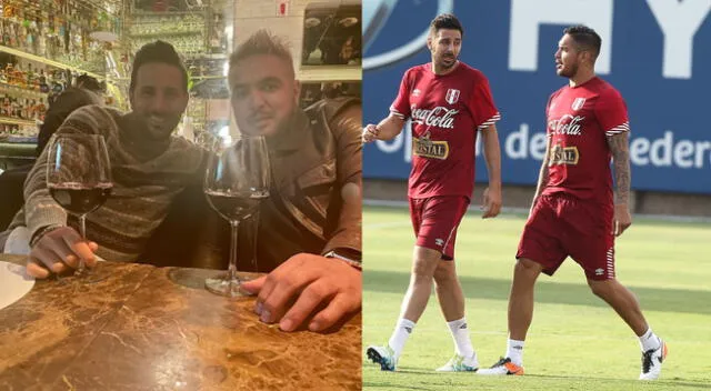 Claudio Pizarro y Juan Manuel Vargas llamaron la atención en las redes sociales.