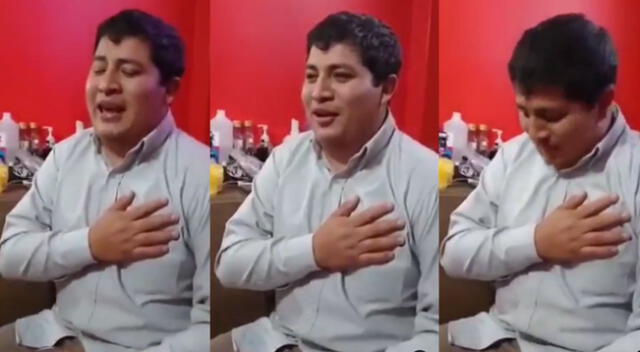 Peculiar video del himno versión cajamarquino se hizo viral en las redes sociales.