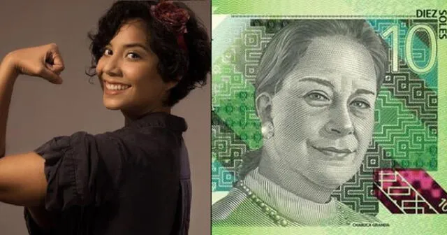Mayra Couto celebra que haya una mujer que no sea santa en el los billetes nuevos.