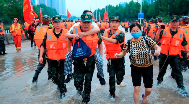 Tras las devastadoras inundaciones, China se prepara para el tifón In-Fa.