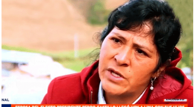 la virtual primera dama Lilia Paredes la tiene clara y brindó detalles de cuál será su rol dentro del Gobierno del docente cajamarquino