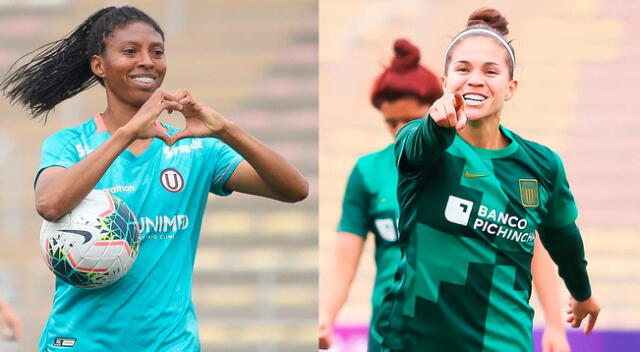 La ' U' y Alianza Lima juegan este sábado 31 el clásico del fútbol femenino.