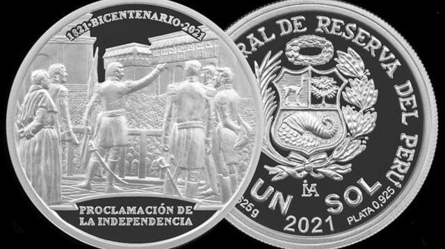 Nueva moneda a puertas de los 200 años de independencia del Perú.