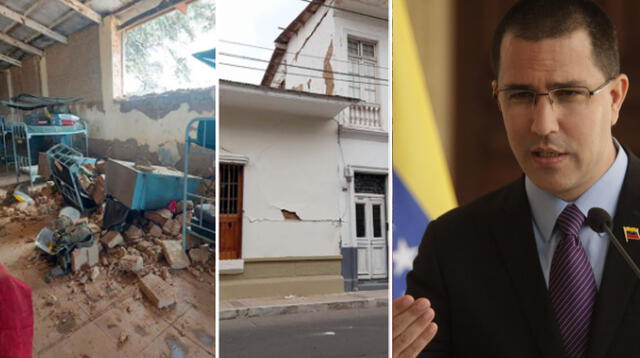 Venezuela se solidariza con los damnificados tras sismo en Piura: “Estamos dispuestos a apoyar”.