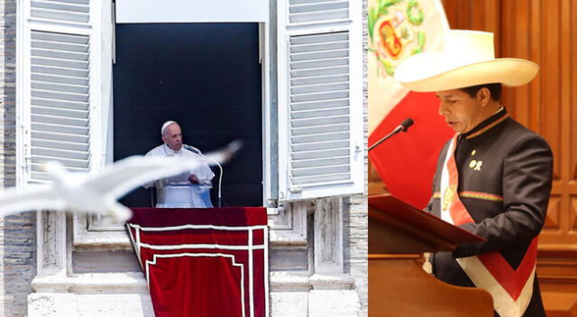 El Papa Francisco se pronunció sobre la toma de mando de Pedro Castillo.
