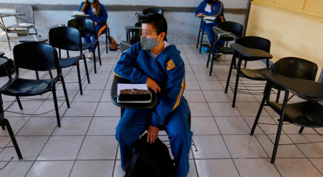 Las clases presenciales ya están habilitadas en algunos colegios de Arequipa.