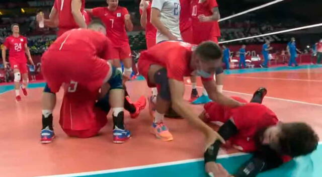 Rusia eliminó a Brasil de Tokio 2020 en el vóleibol masculino.