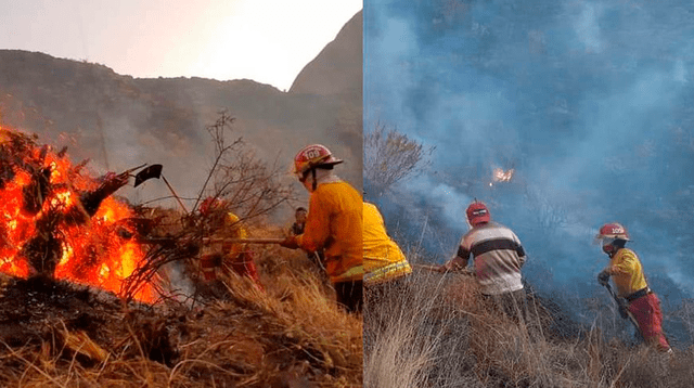 Autoridades realizan esfuerzos para controlar incendio forestal que ya lleva tres días.