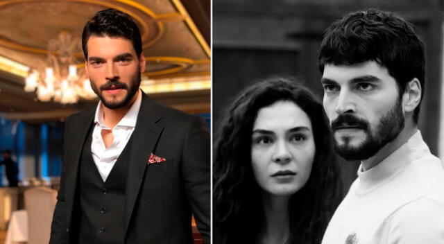 El actor deslumbra al lado de la actriz turca Ebru Şahin en la novela Hercai.