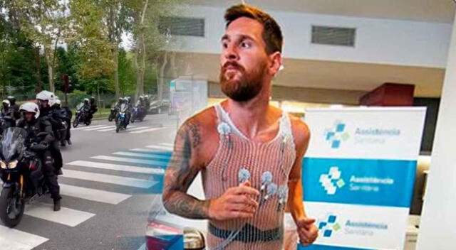 Lionel Messi pasó los exámenes médicos y se dirigió al Parque de los Príncipes.