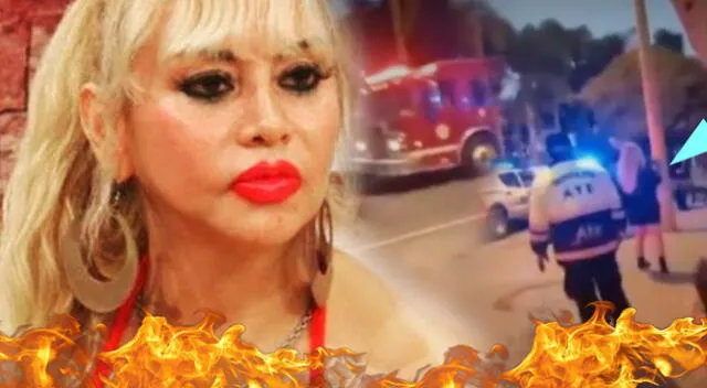 Casa de Susy Díaz se incendia y usuarios le recuerdan frases machistas durante entrevista con Magaly Medina.